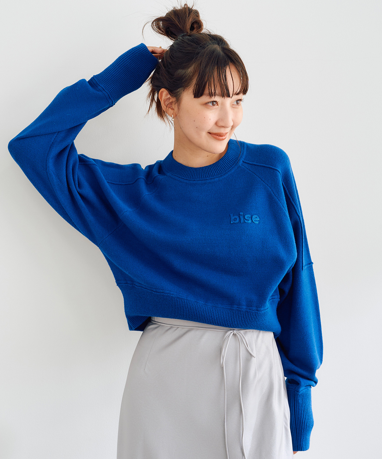 [預購] 折扣COCO DEAL 刺繡 Logo 衛衣風針織衫