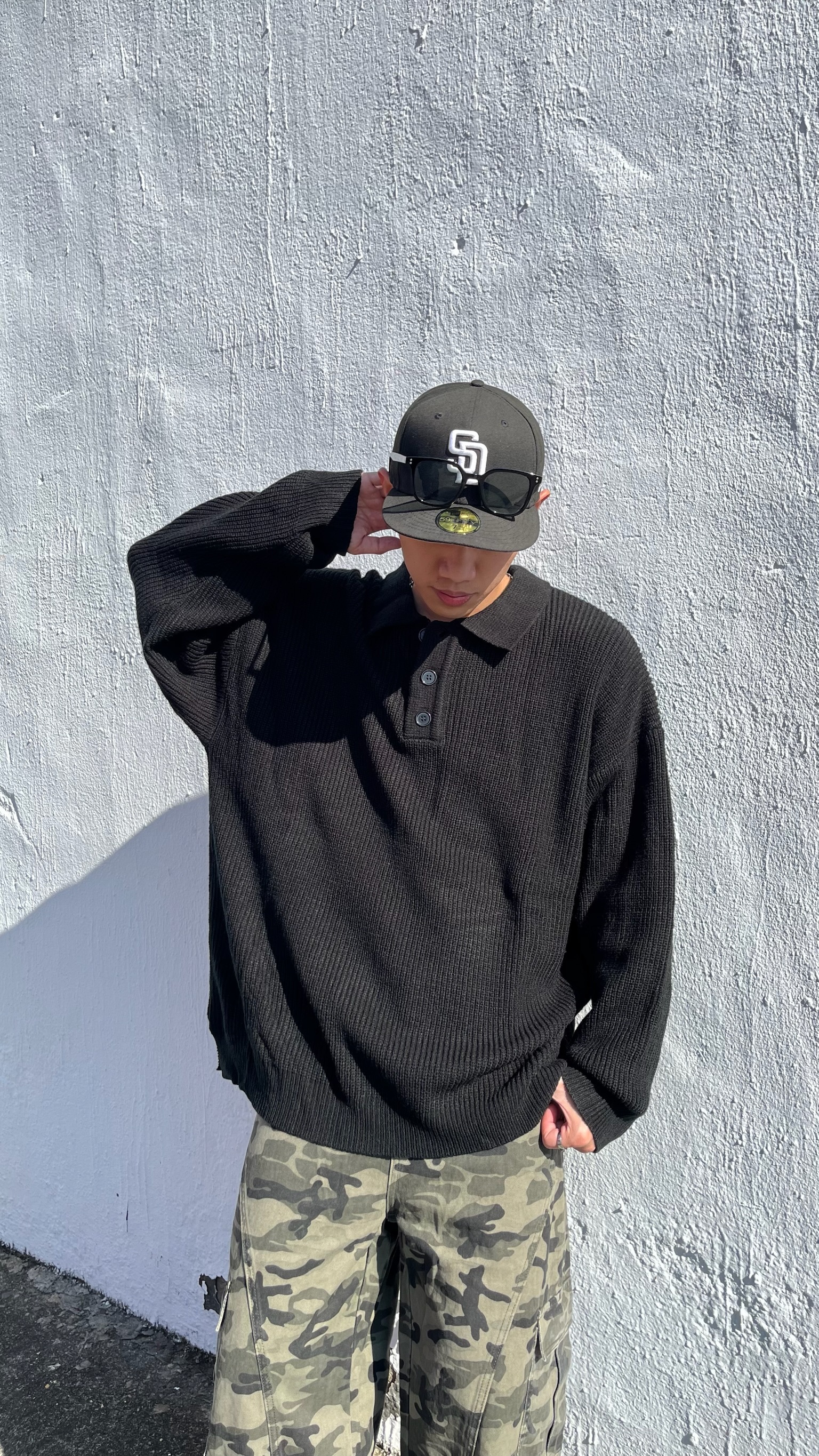 Polo 素色針織毛衣 (3colors )