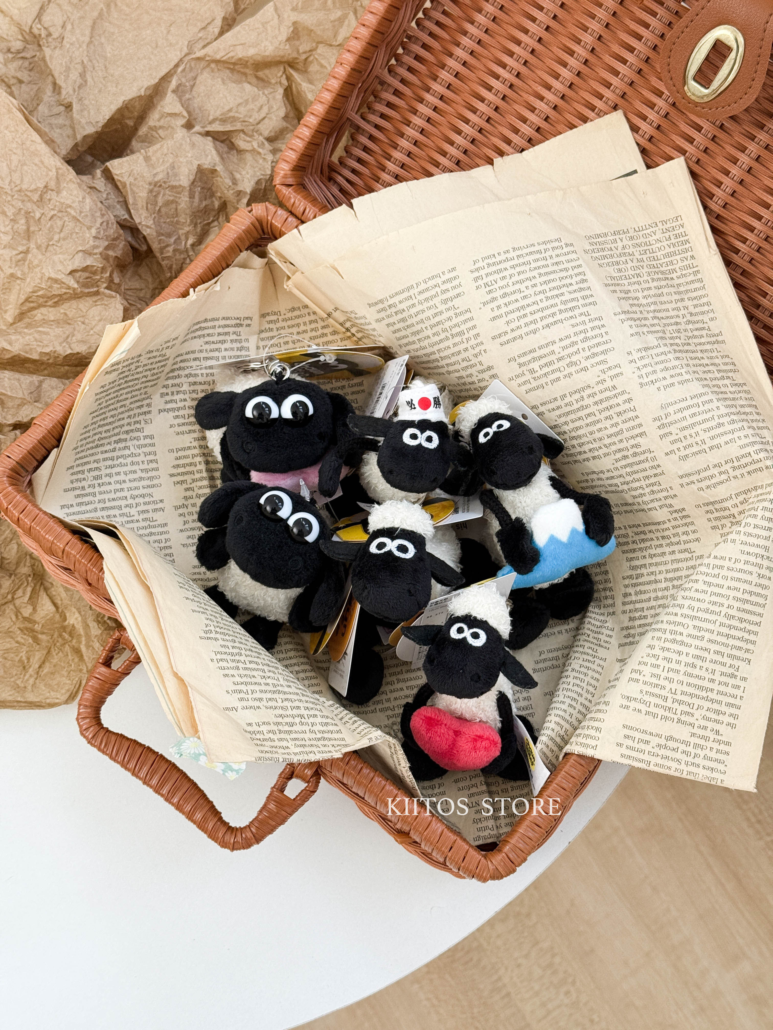 【現貨】日本 NICI 笑笑羊系列 玩偶 鑰匙圈