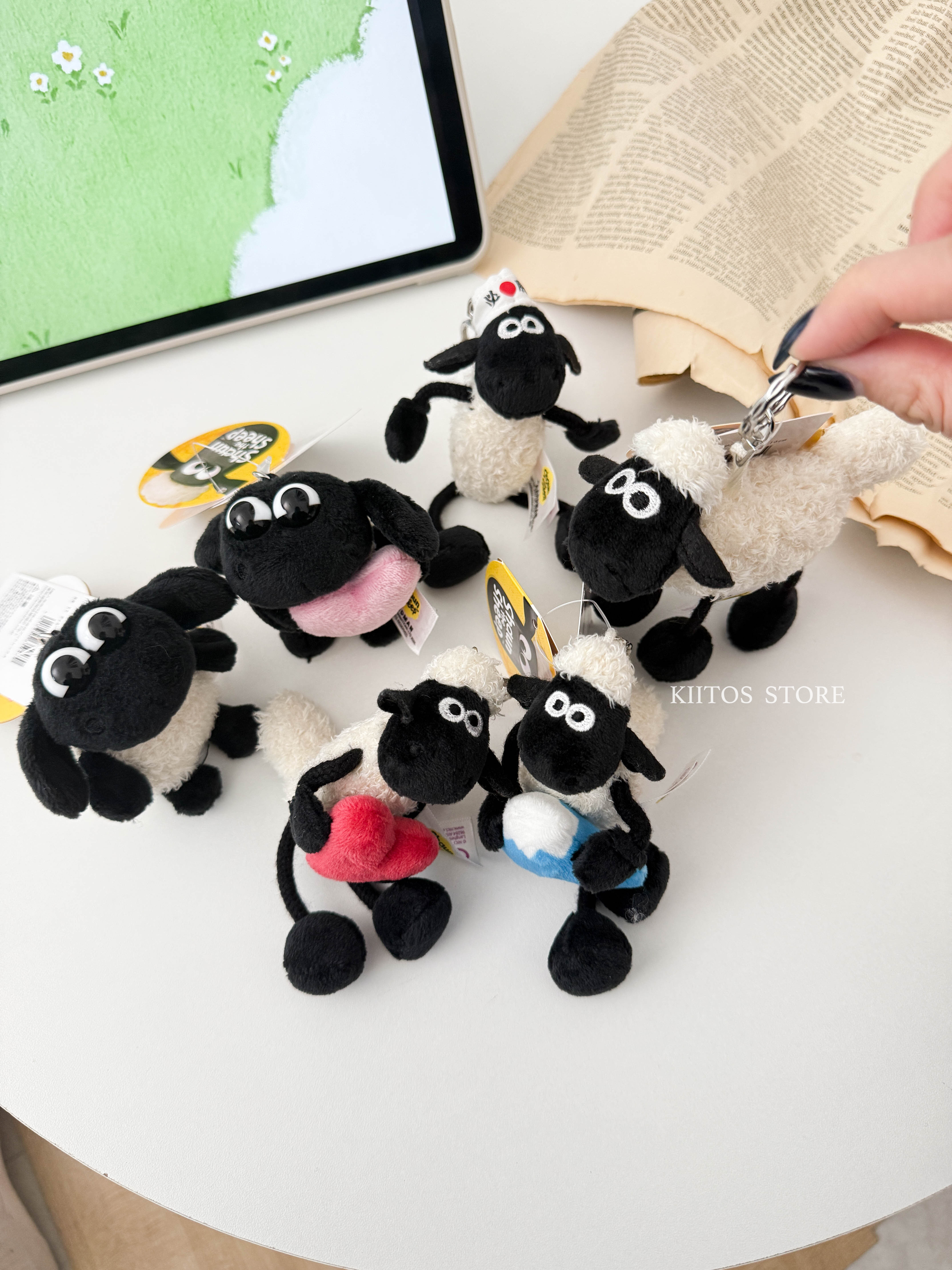 【現貨】日本 NICI 笑笑羊系列 玩偶 鑰匙圈