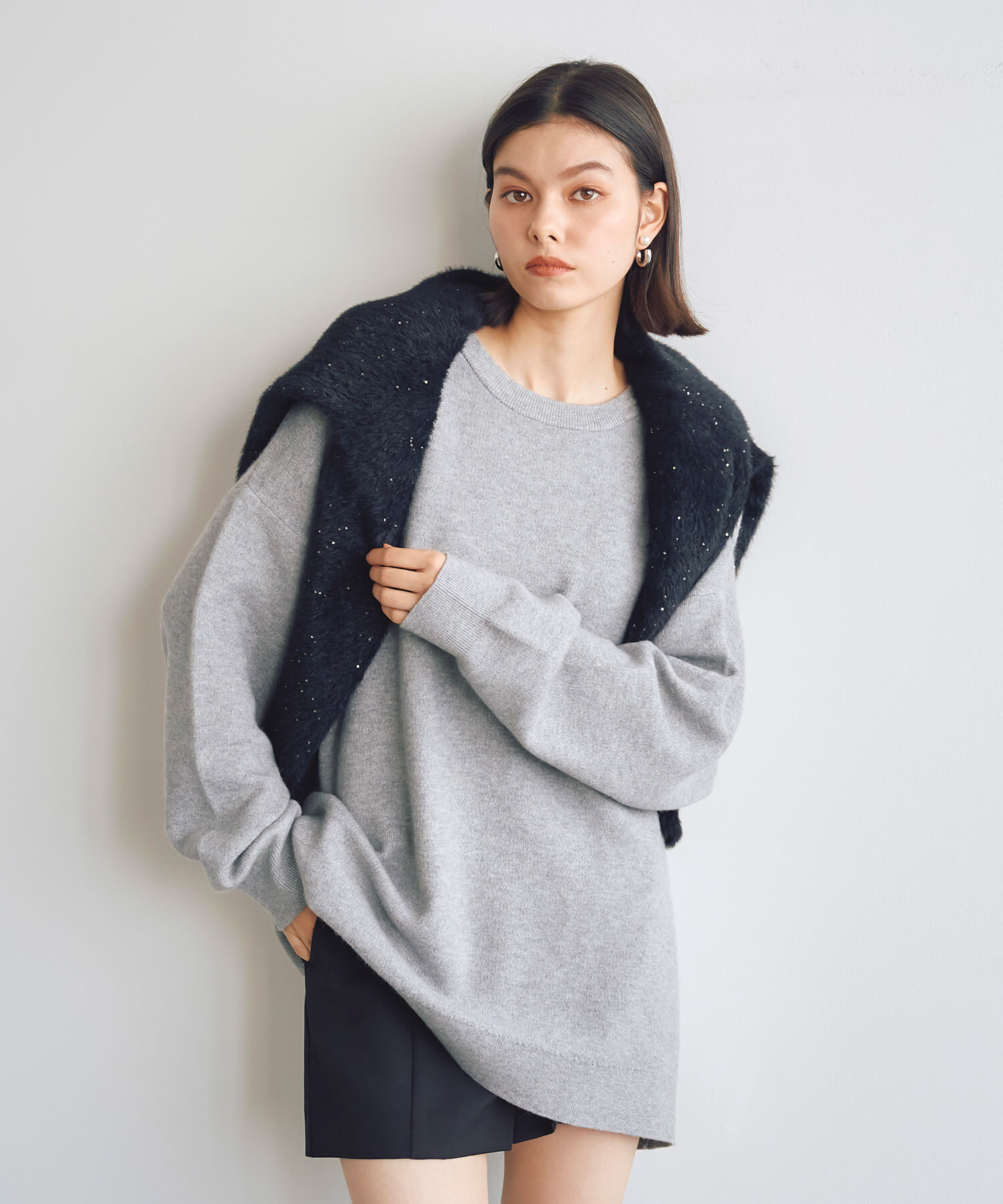 [預購] 折扣COCO DEAL 寬版針織短洋裝