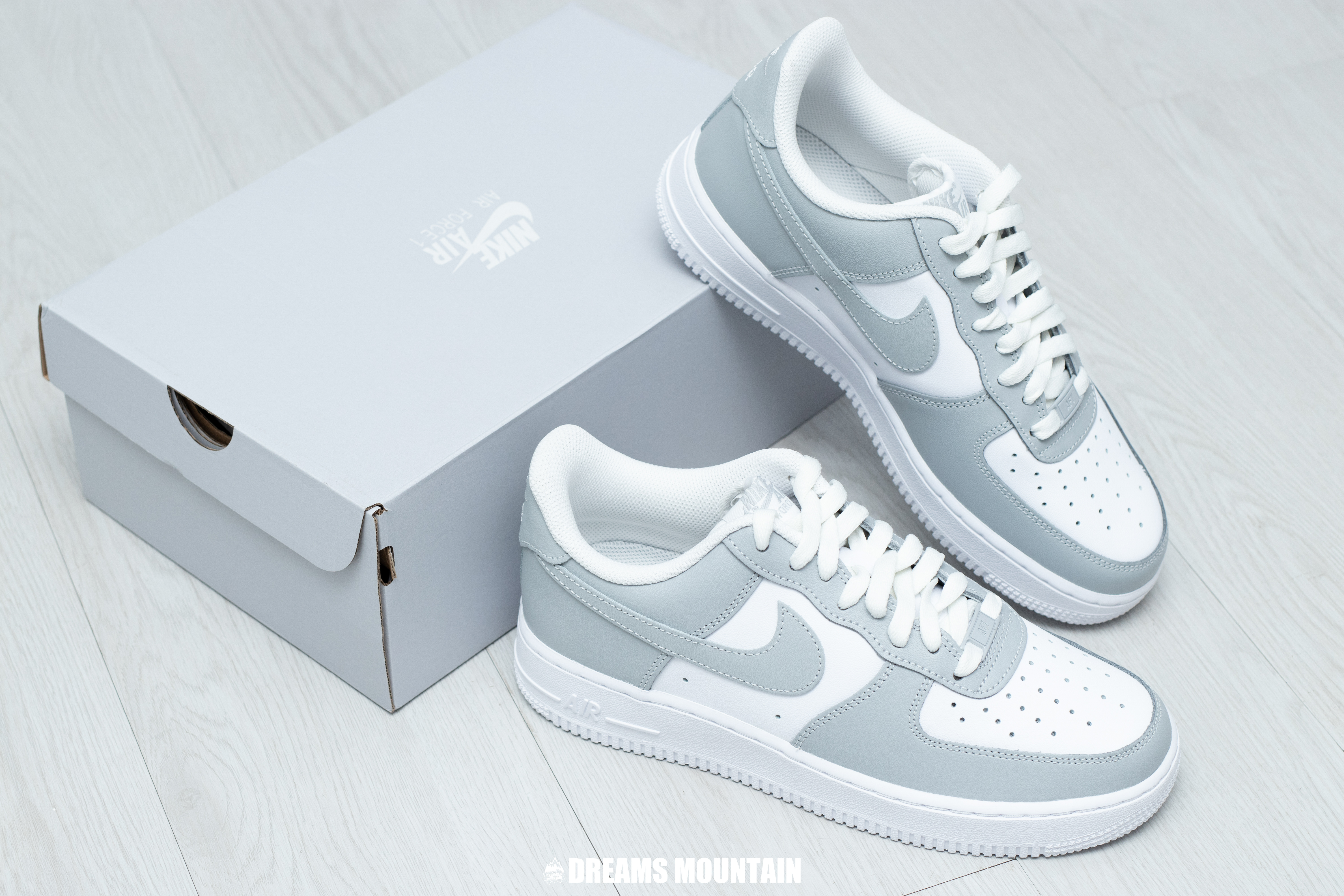 【預訂】 NIKE AIR FORCE 1 07 灰白-MEN