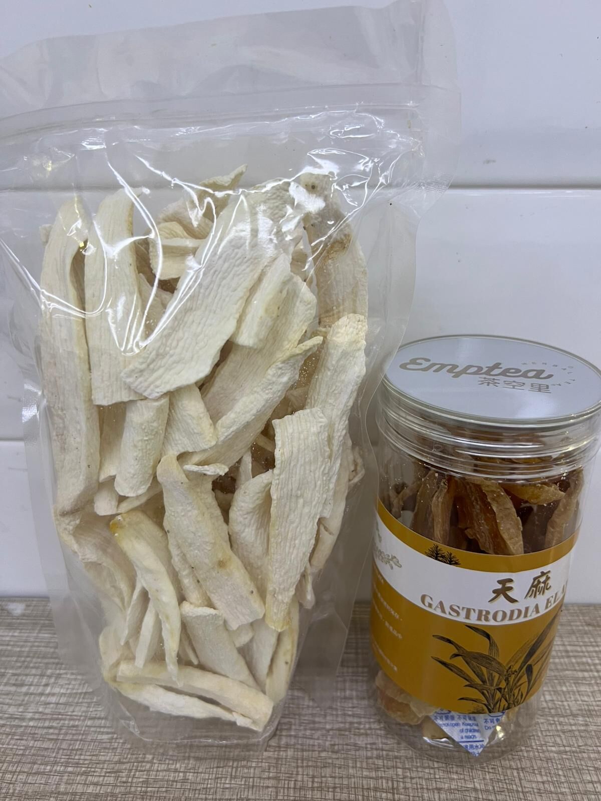 【直播】LL122381 生曬淮山 300g (送原色天麻1樽)