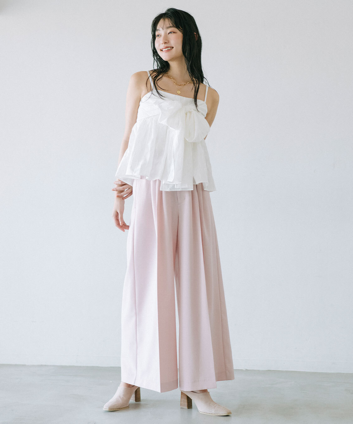 [預購] 折扣COCO DEAL 三打摺寬版長褲