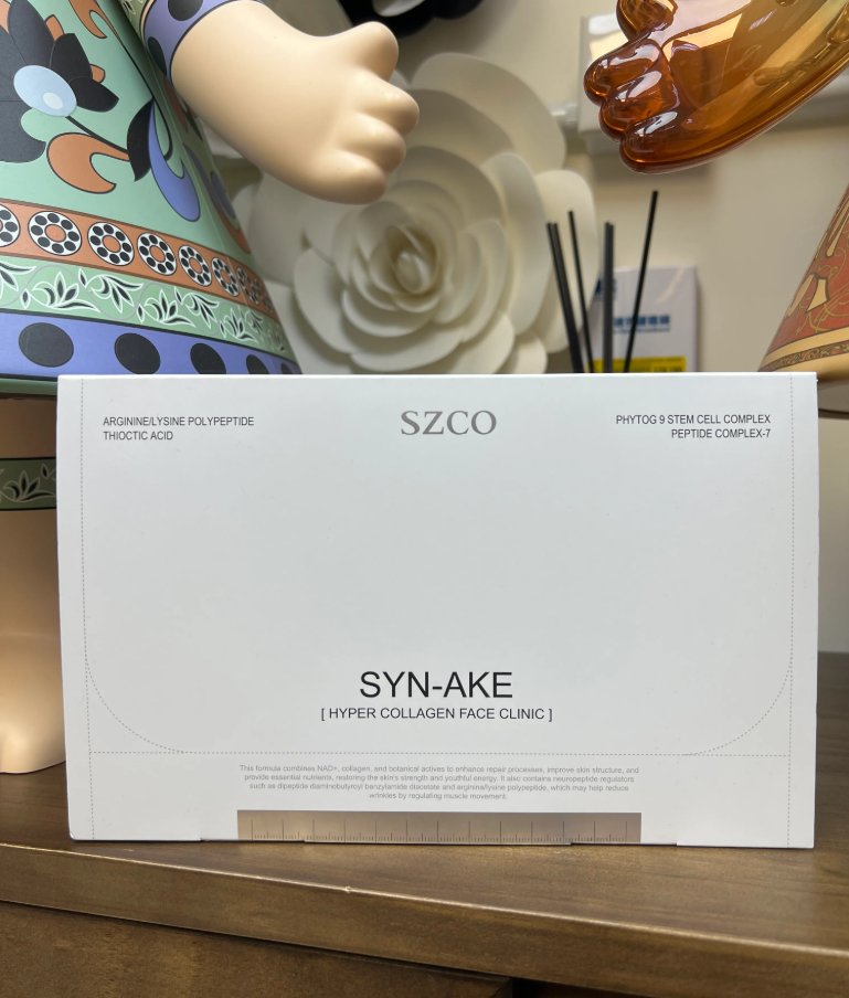 MF41 SZCO 膠原肉毒肽貼骨面膜 SZCO SYN-AKE [HYPER COLLAGEN FACE CLINIC (凍幹膠原片+肉毒肽啟動液)*3組 (SZ004)