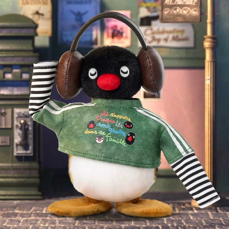 PINGU 企鵝家族 45週年限定 VINTAGE OOTD 系列 毛絨吊飾 盲盒