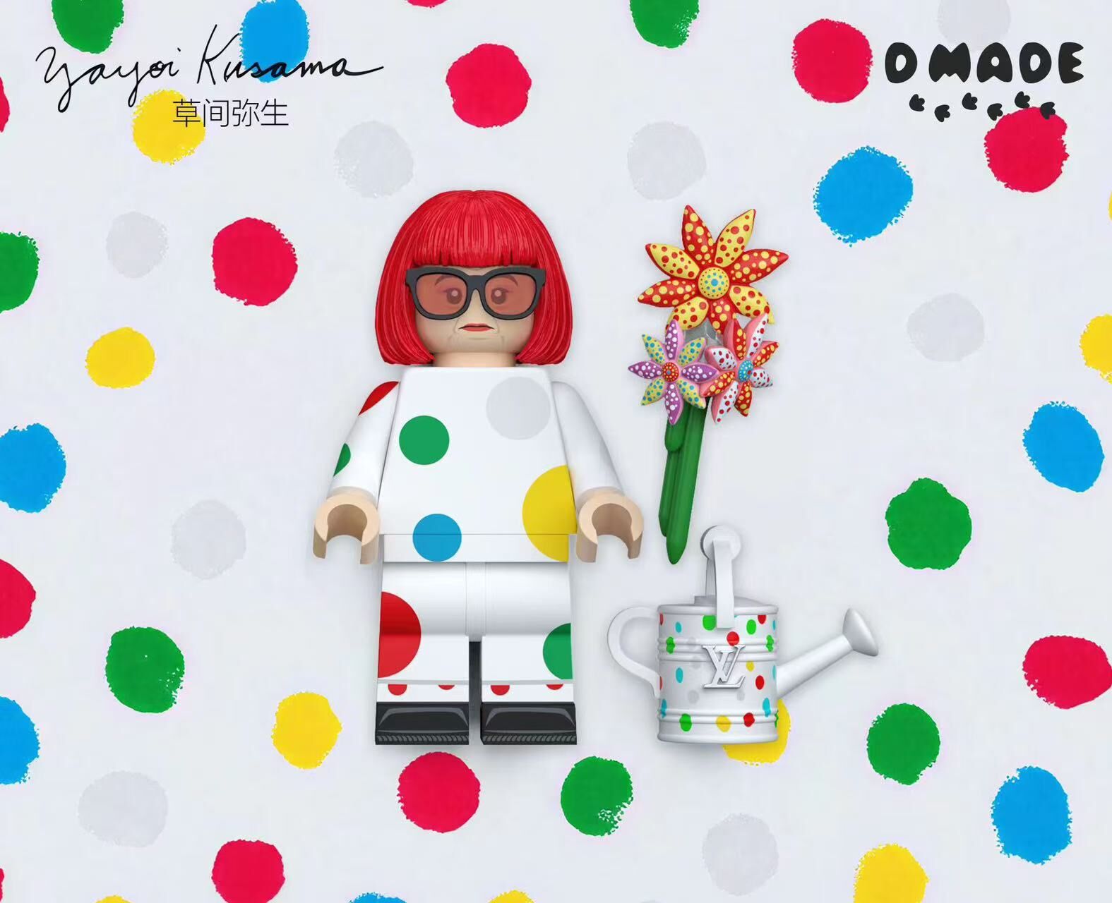 [D Made][In Stock] Kusama Yayoi [UVprinted]