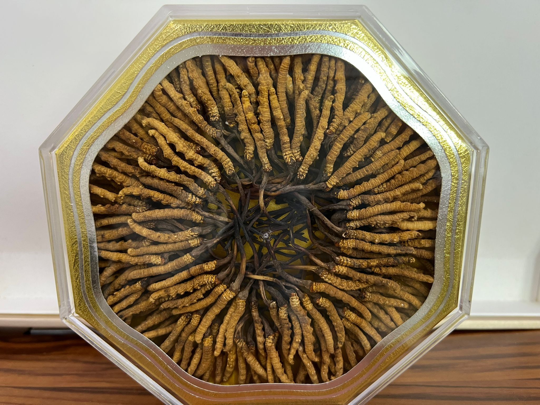 【直播】LL122354 足乾網紅野生西藏蟲草 37.5克(一兩)  ( 送竹笙一包,姬松茸一包,元貝半磅)