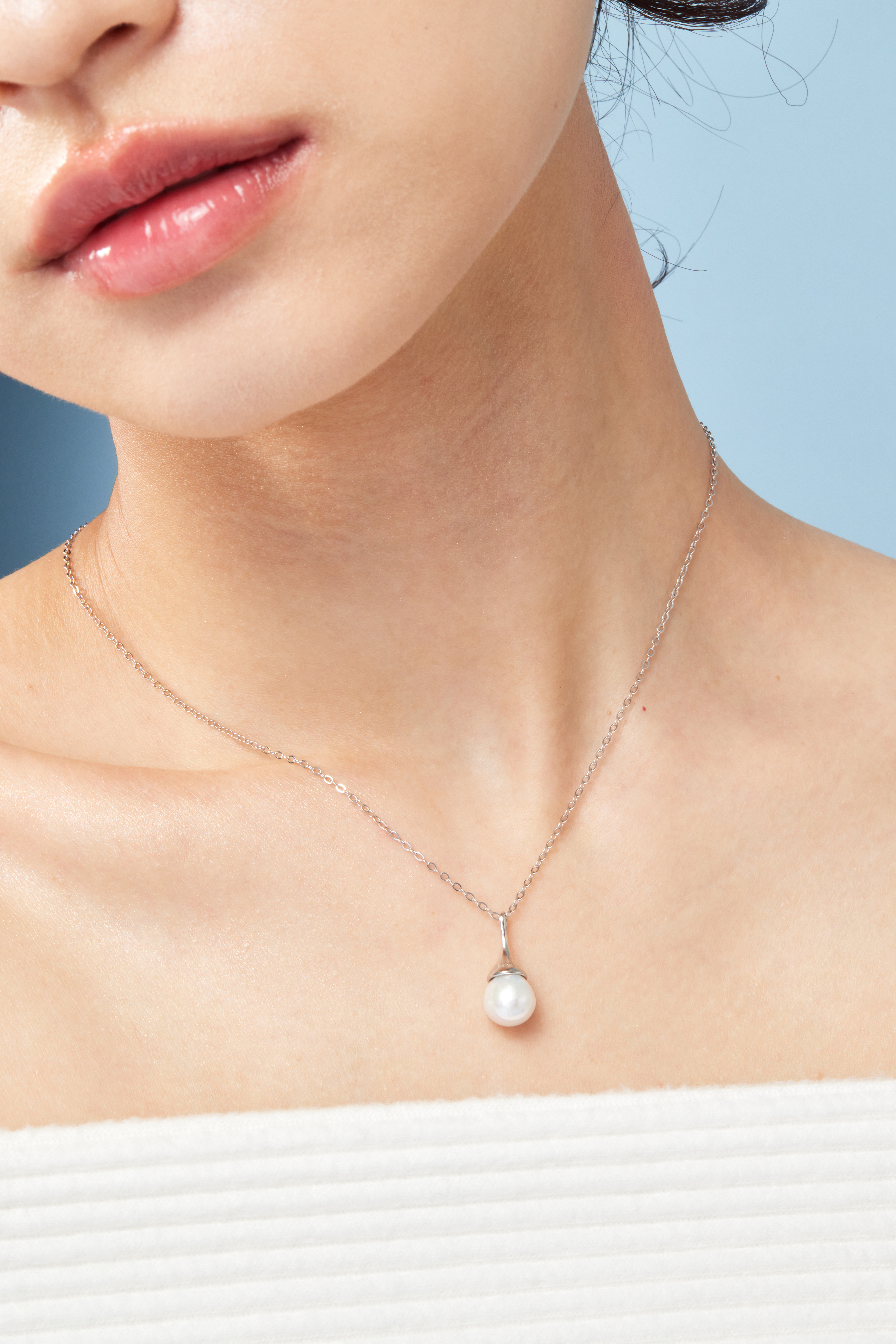 N1171 | 純銀巴洛克珍珠項鍊