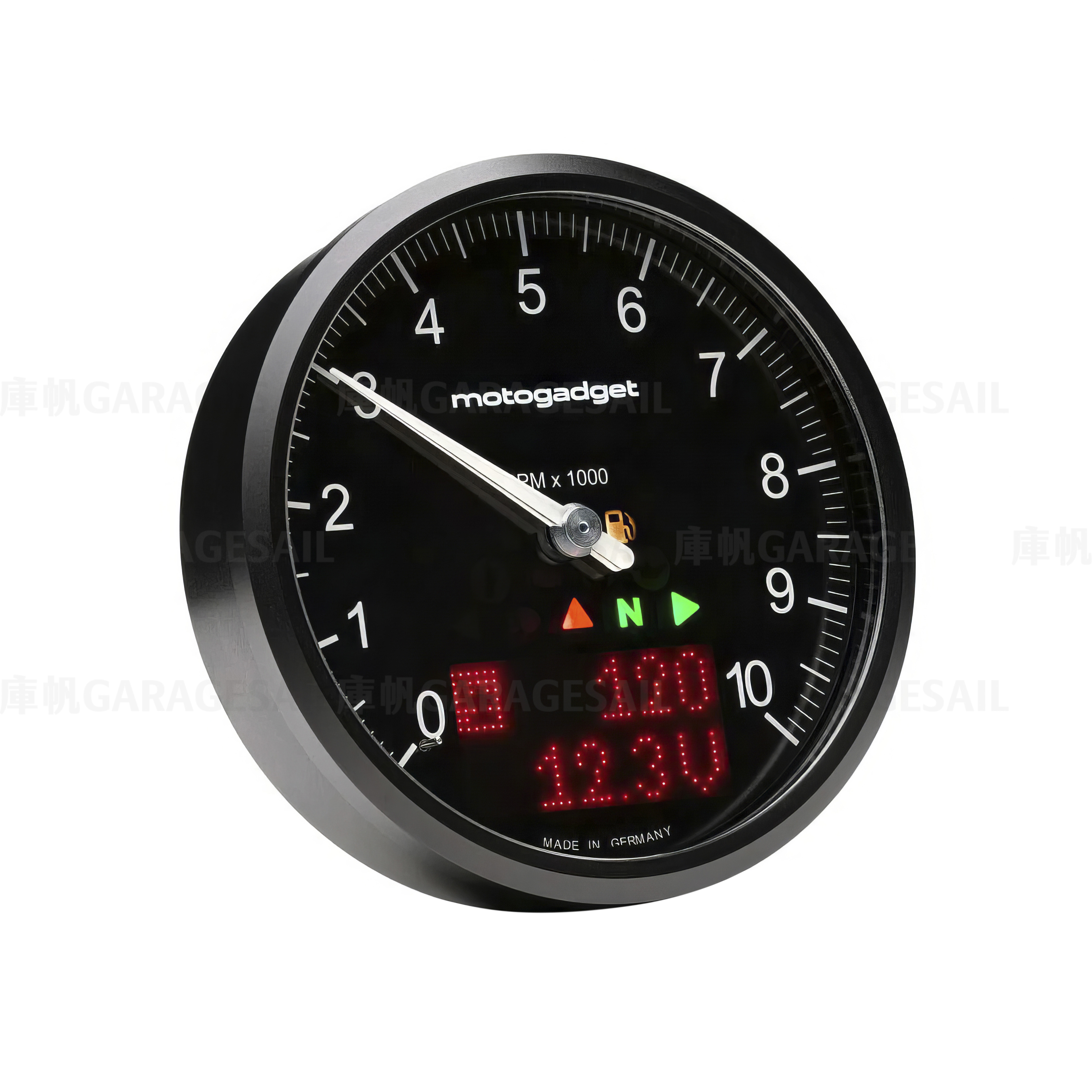 Motogadget 指針 時速表 80mm / Chronoclassic 2 - 黑