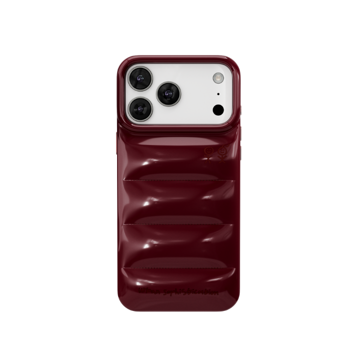 THE PUFFER CASE® - Burgundy