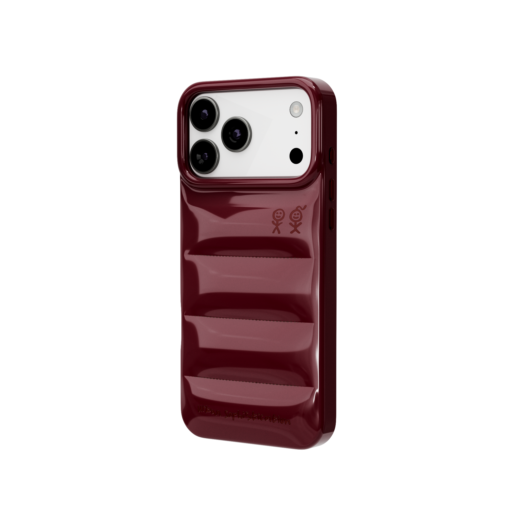 THE PUFFER CASE® - Burgundy