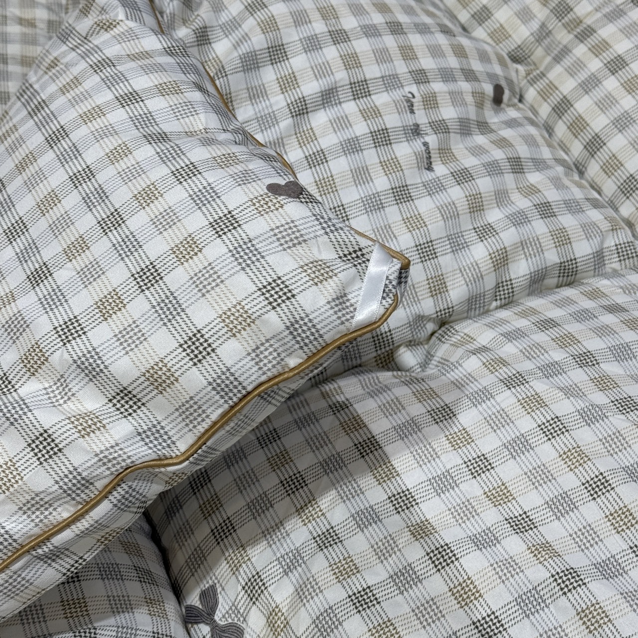親膚發熱被｜格紋