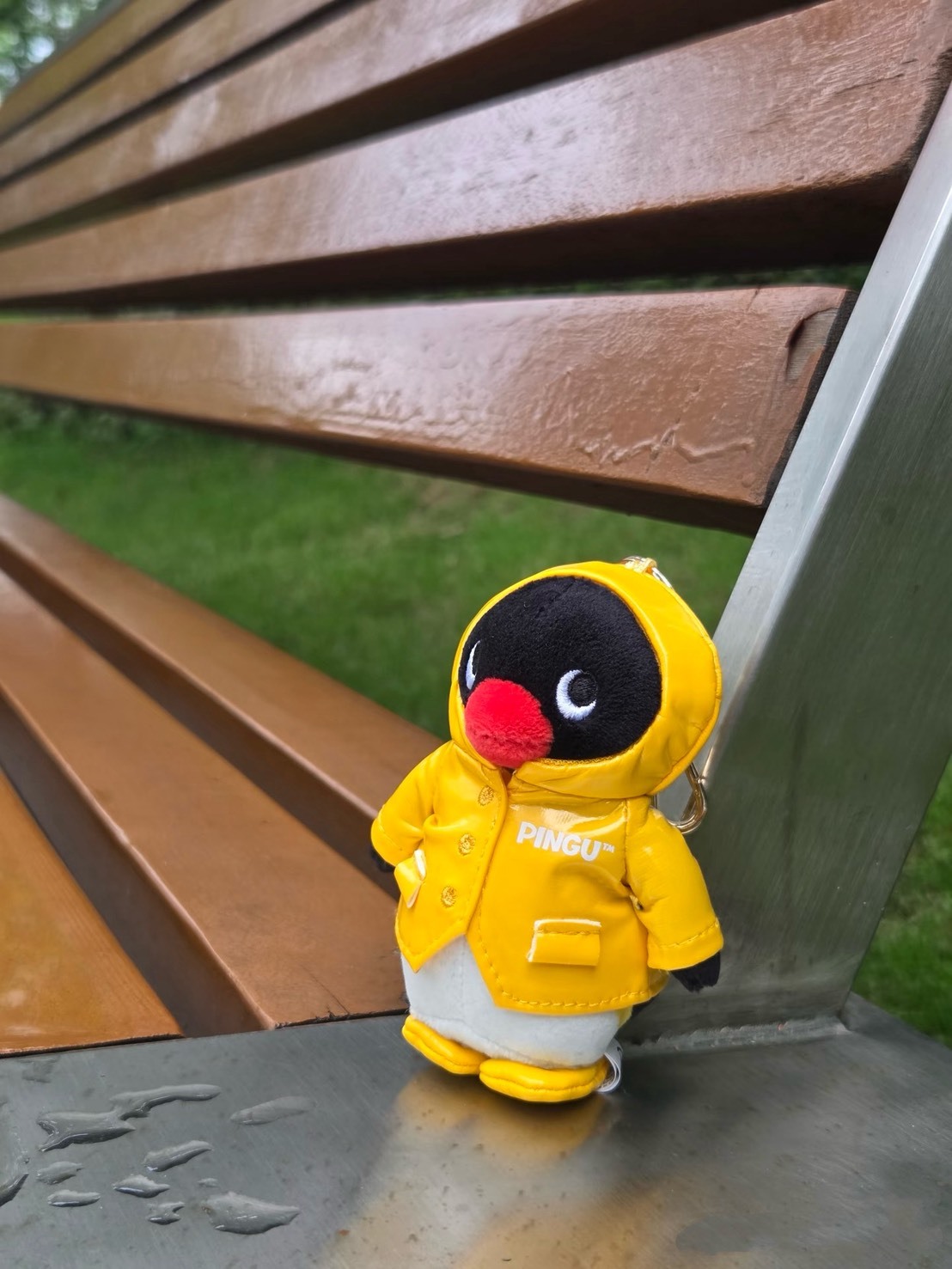 【預購】CGV x PINGU 韓國限定 聯名限定 企鵝家族 雨衣PINGU吊飾