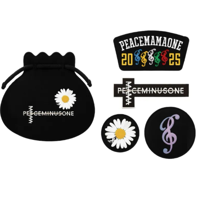 GD Peaceminusone x 2025 MAMA Awards Badge Set 徽章組合 GD G-DRAGON 權志龍