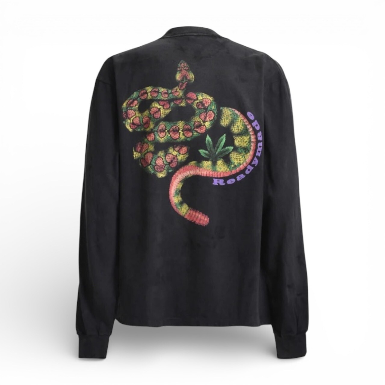 READY MADE L/S T-SHIRT SNAKE SIZE XXL