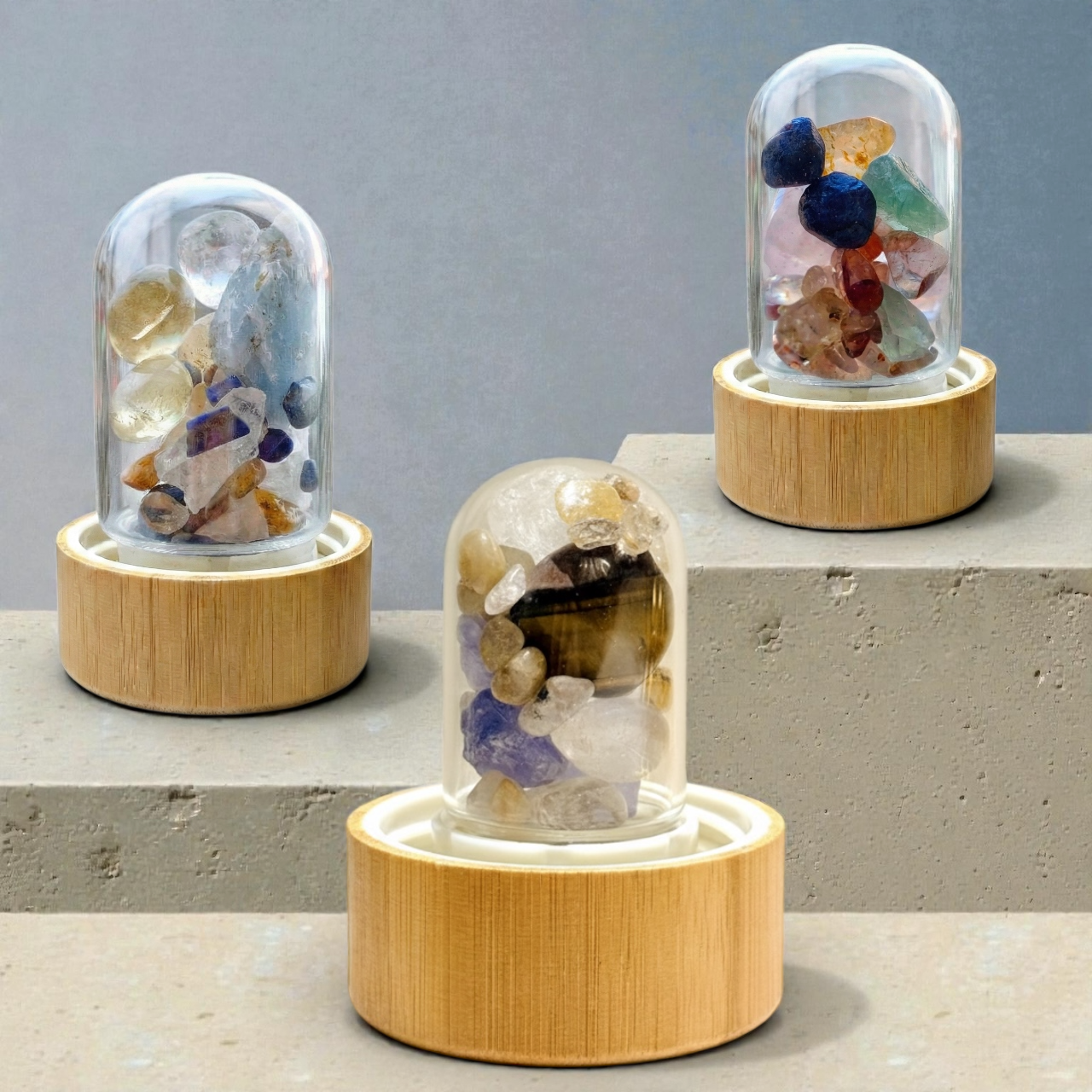 【星境】寶石能量水杯｜零極限訂製款晶心（出貨包含水杯+ㄧ個訂製晶心）