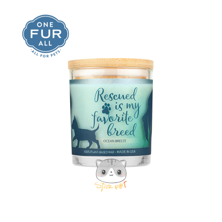 ONE FUR ALL 海洋之韻 天然精油香薰蠟燭(寵物家庭用) 8.5oz