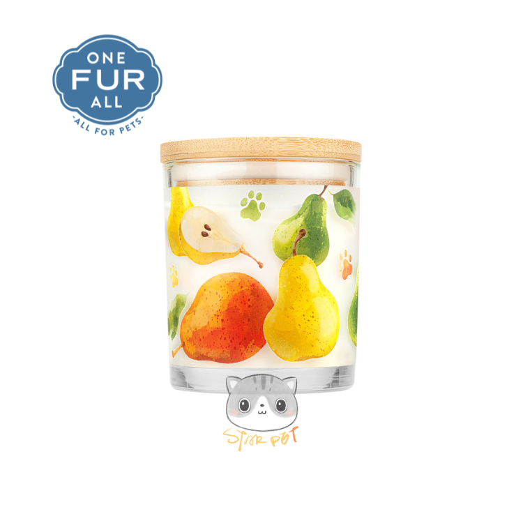 ONE FUR ALL 梨花果園 天然精油香薰蠟燭(寵物家庭用) 8.5oz