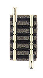 FLEISCHMANN 9104 Straight track, length 27.75 mm.