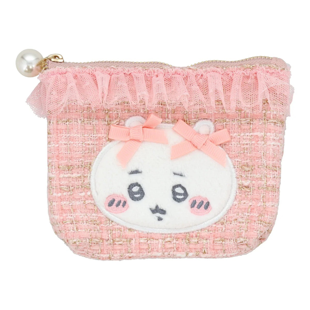 日限定 Chiikawa 吉伊卡哇 雙蝴蝶結系列 粗花散子包連紙巾袋