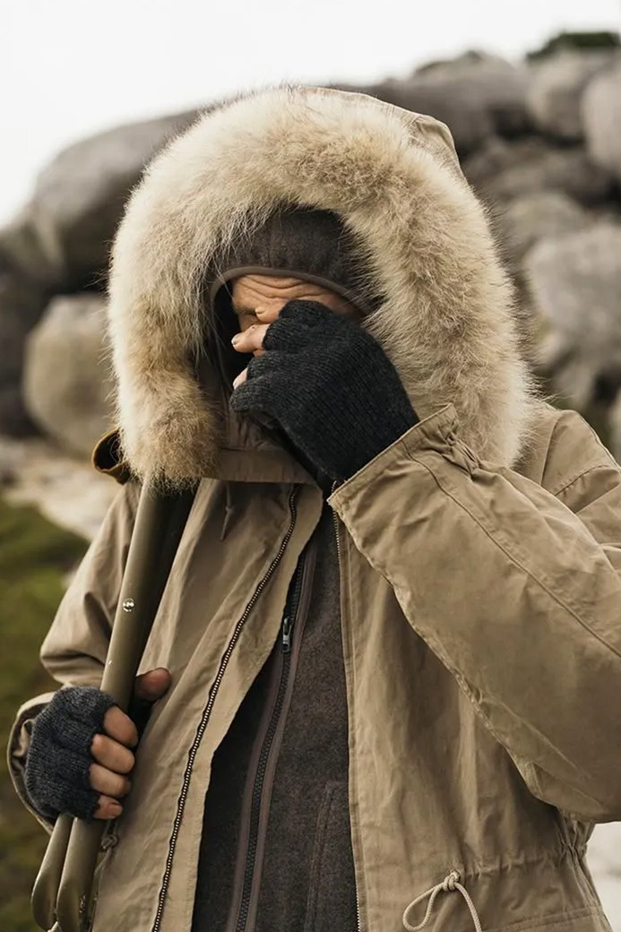 PHIGVEL WAXED CLOTH ADVENTURER JACKET