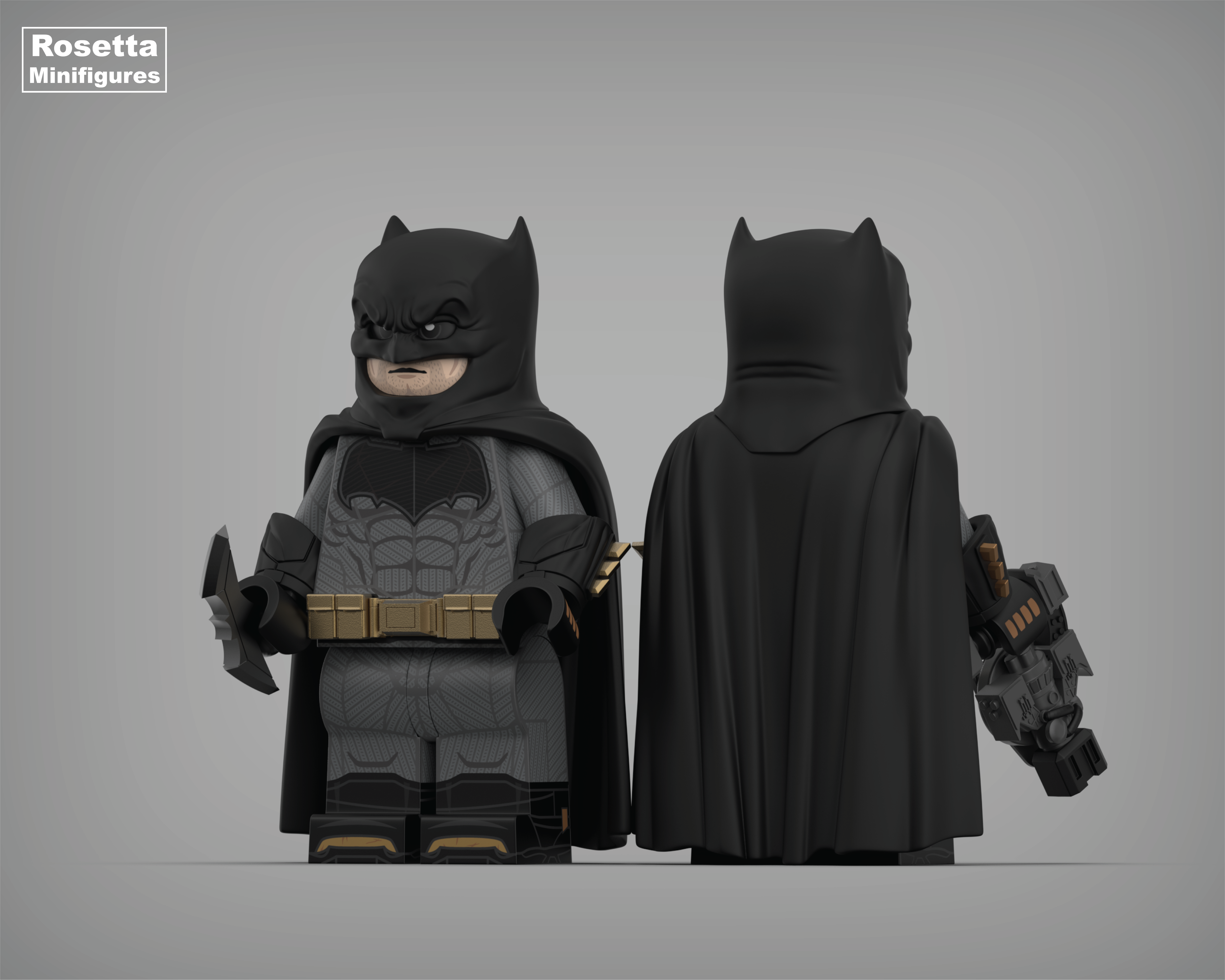 [Rosetta][Preorder] BVS Light Armor Batman [PADprinted]