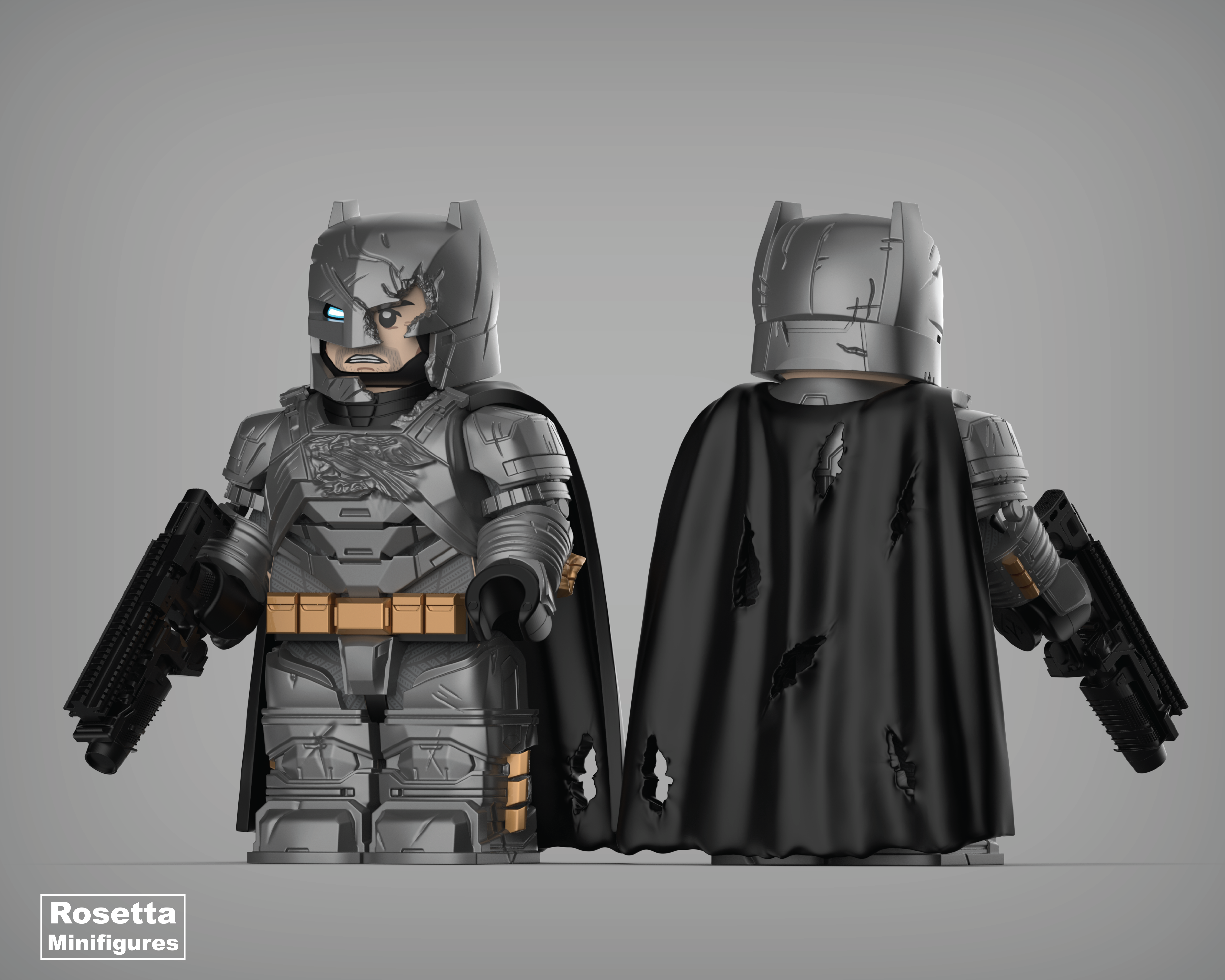 [Rosetta][Preorder] BVS Heavy Armor Batman [PADprinted]