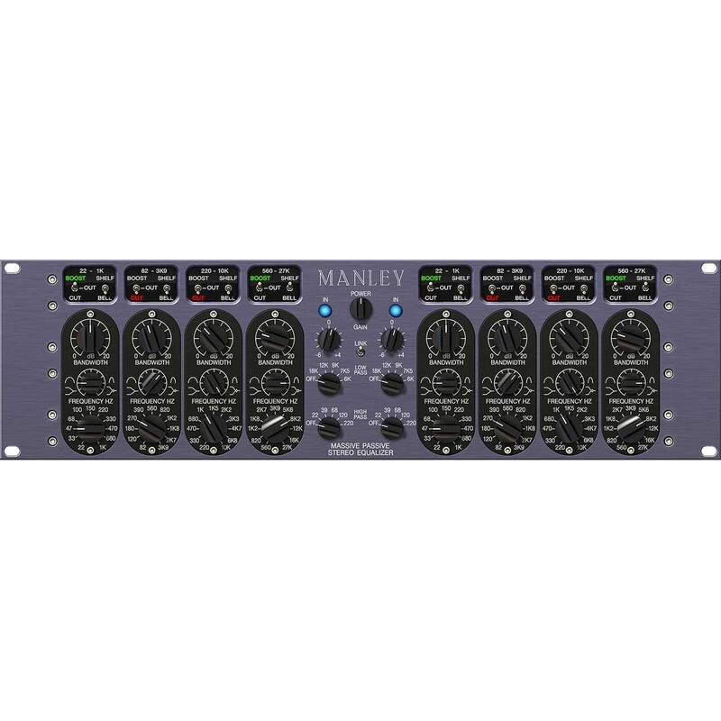 Universal Audio Manley® Massive Passive EQ｜混音母帶效果器插件