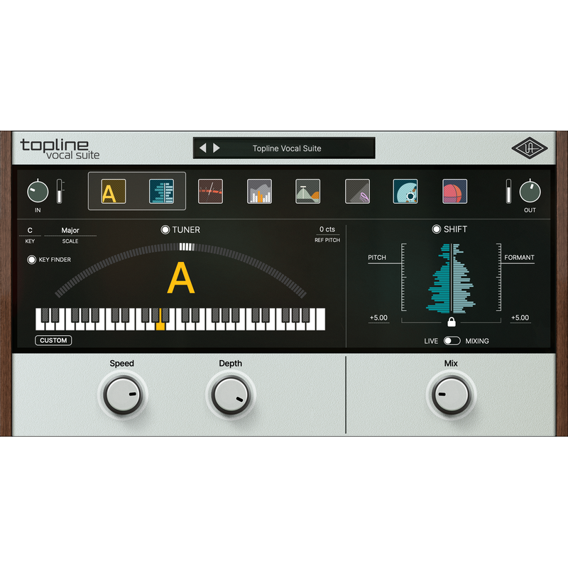 Universal Audio Topline Vocal Suite｜人聲效果器軟體套組