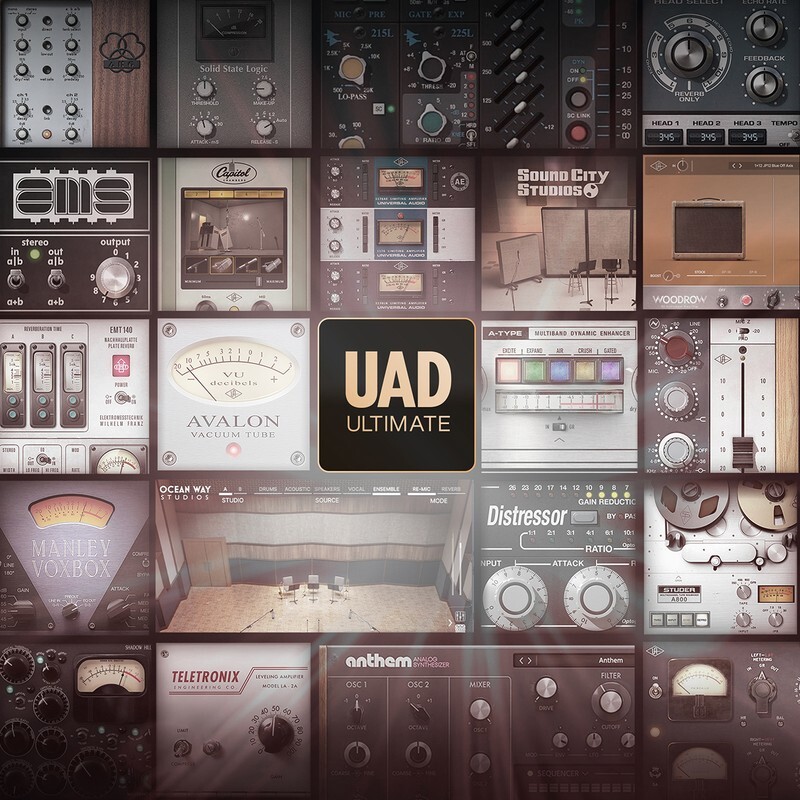 Universal Audio Ultimate 14 Bundle｜錄音室效果全集