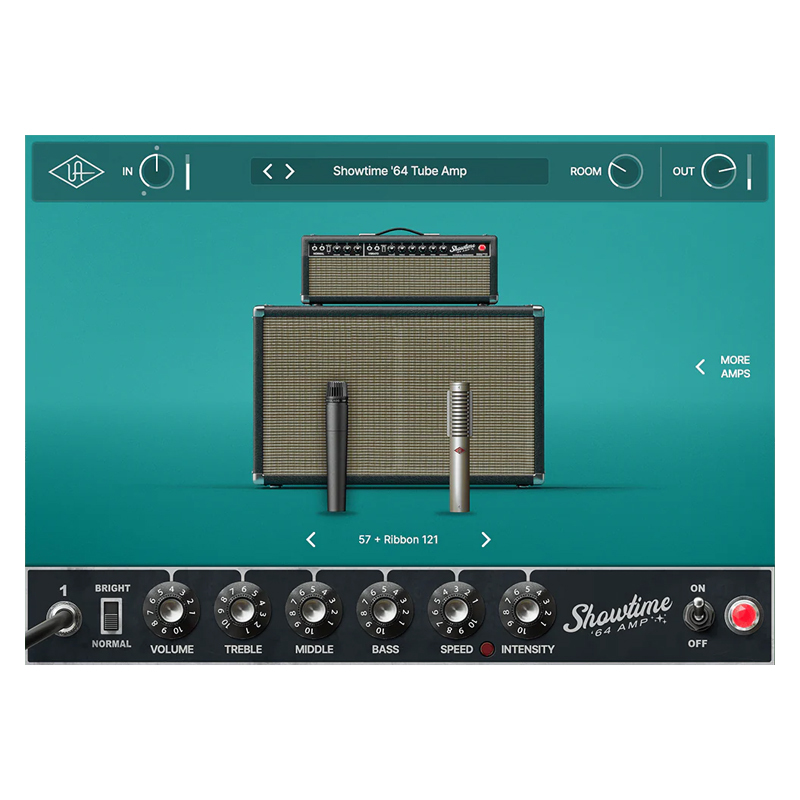 Universal Audio Showtime ’64 Tube Amp｜吉他音箱模擬插件