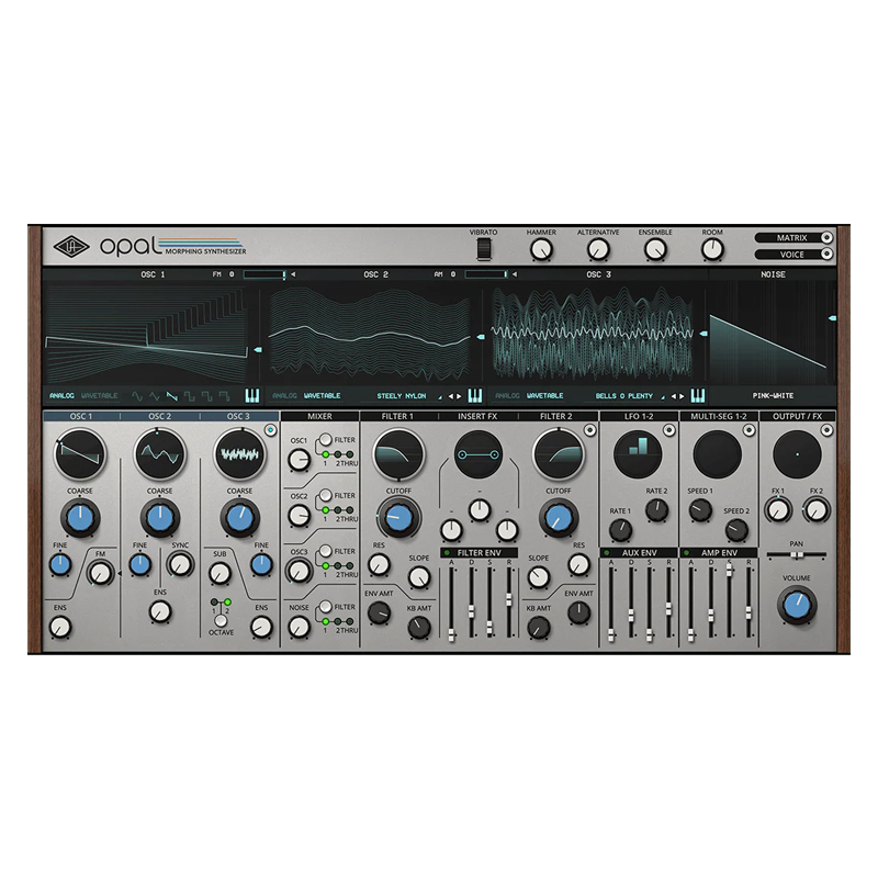 Universal Audio Opal Morphing Synthesizer｜軟體合成器