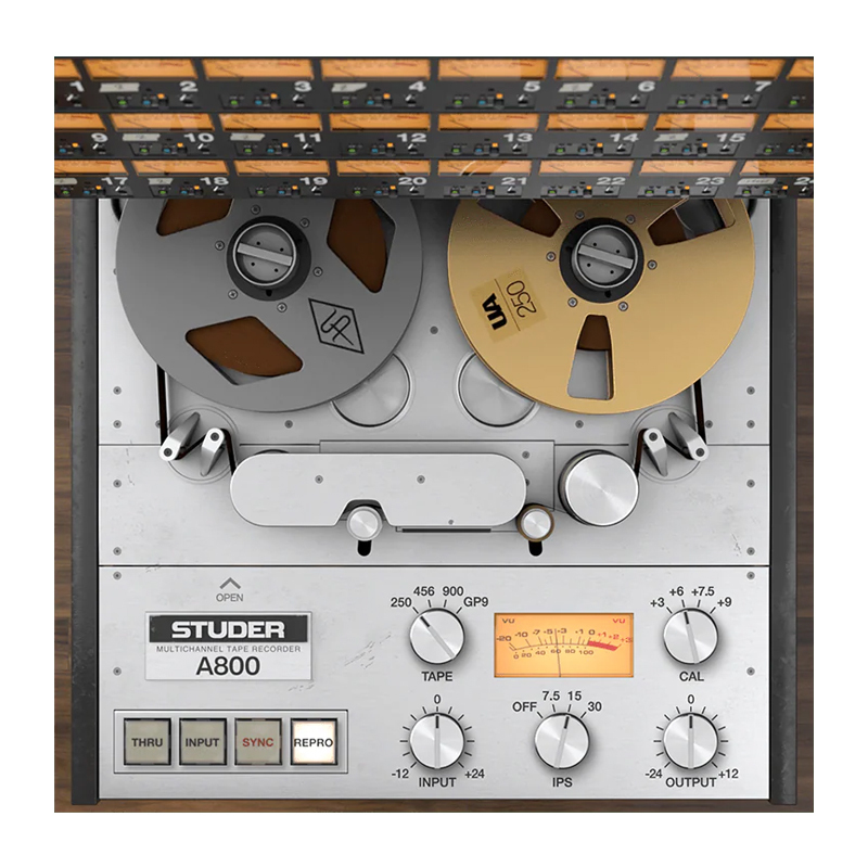 Universal Audio Studer® A800 Tape Recorder｜數位音訊工作站插件