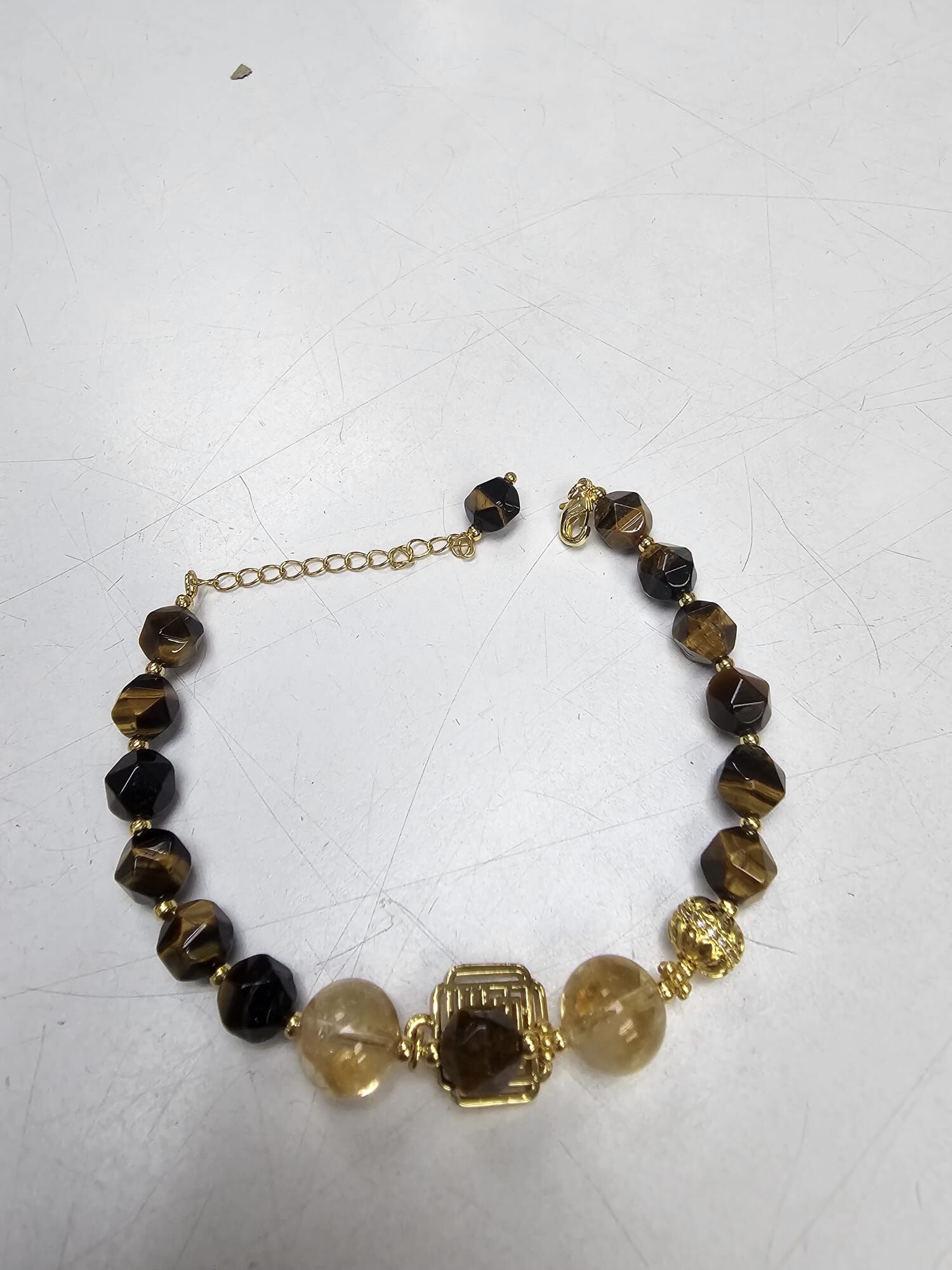 1223YT28-碧霞師傅YT-金運飛揚手鏈 (A28)