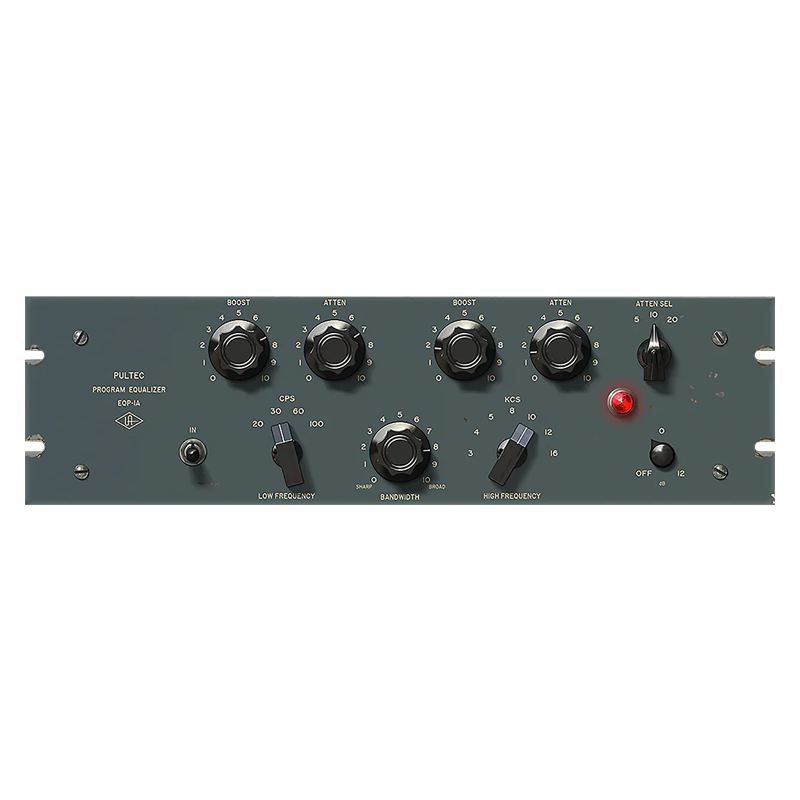 Universal Audio Pultec Passive EQ Collection｜混音母帶處理效果器