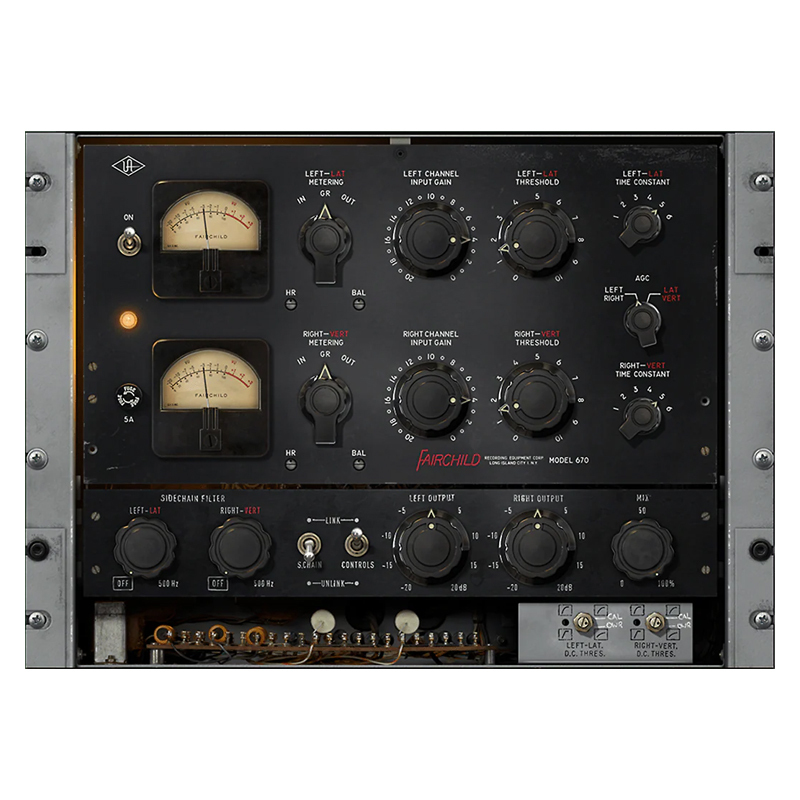 Universal Audio Fairchild Tube Limiter Collection｜真空管壓縮限制器插件