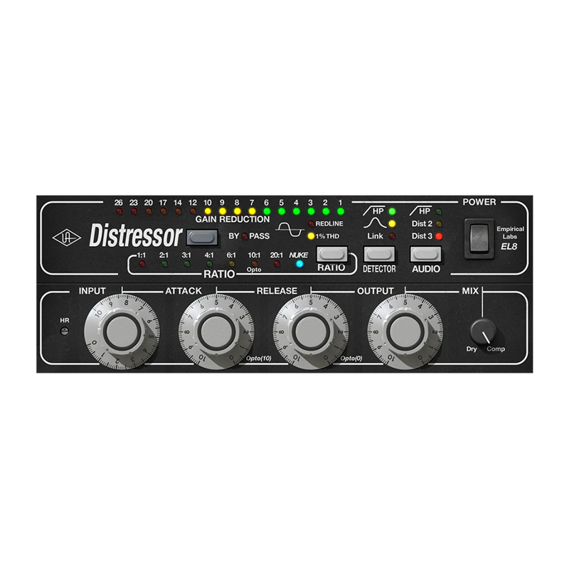 Universal Audio Empirical Labs EL8 Distressor Comp｜動態壓縮效果器插件