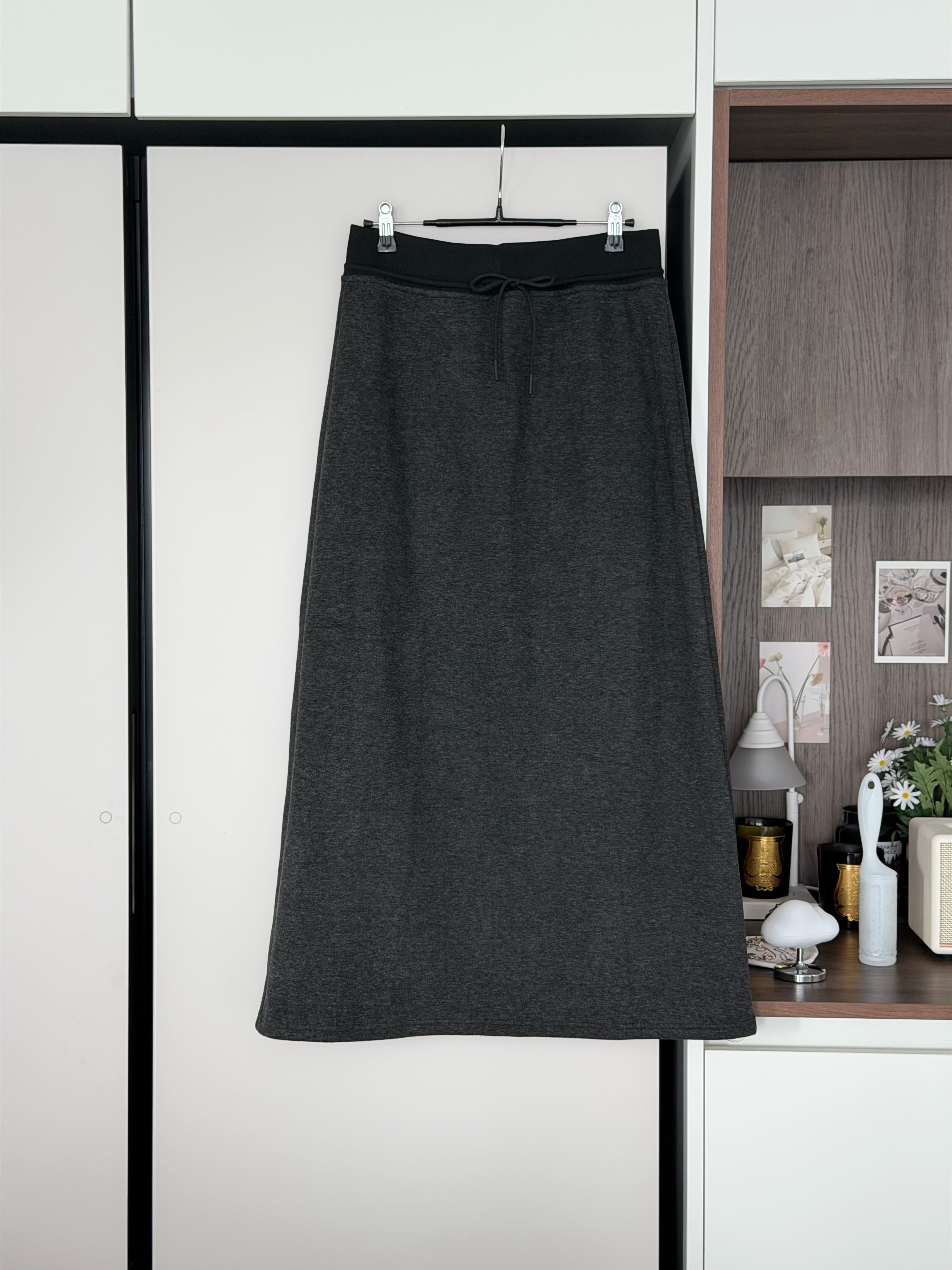 KR430 冬季料巨彈性直筒百搭裙