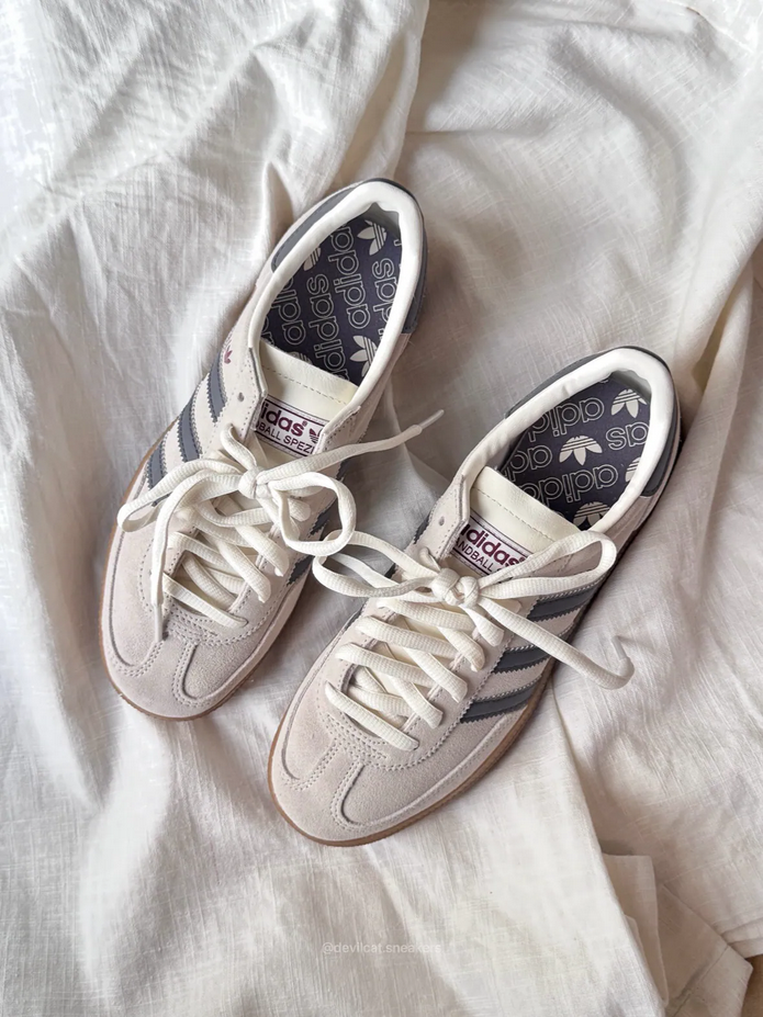 【預訂】ADIDAS HANDBALL SPEZIAL  奶油灰藍 -UNISEX