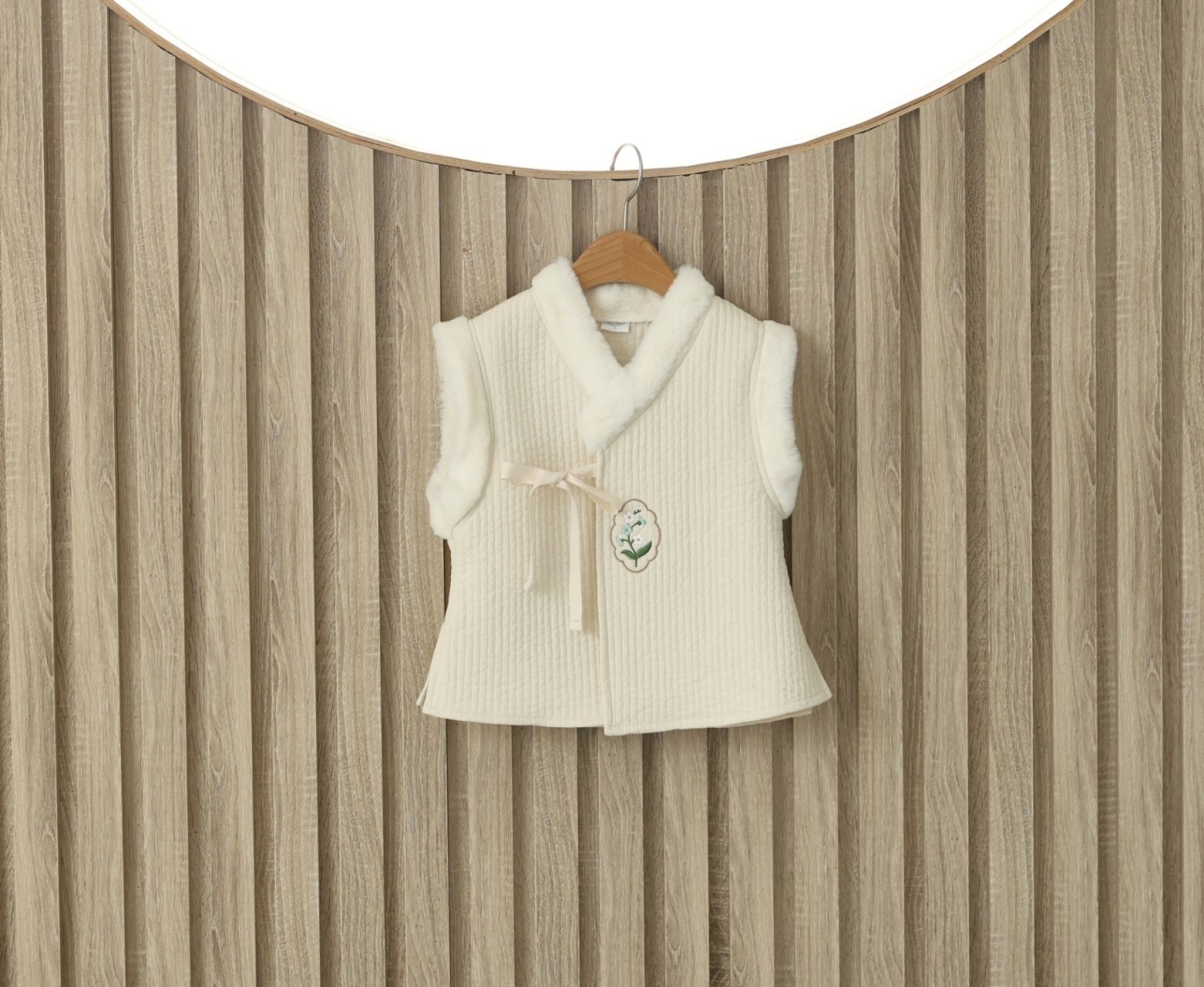 BBB Floral Boy Hanbok Baeja Vest