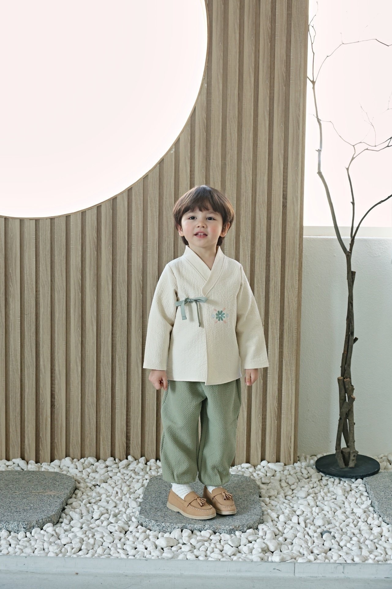 BBB Kids Floral Boy Hanbok