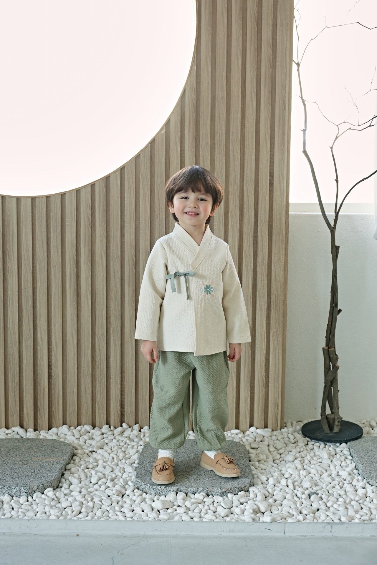 BBB Kids Floral Boy Hanbok