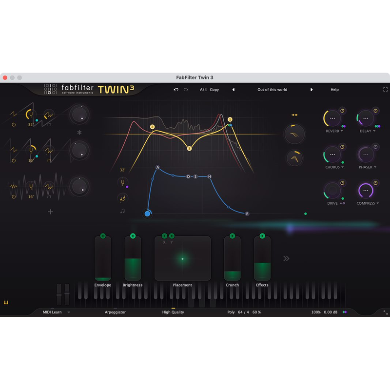 FabFilter Twin 3｜虛擬類比合成器