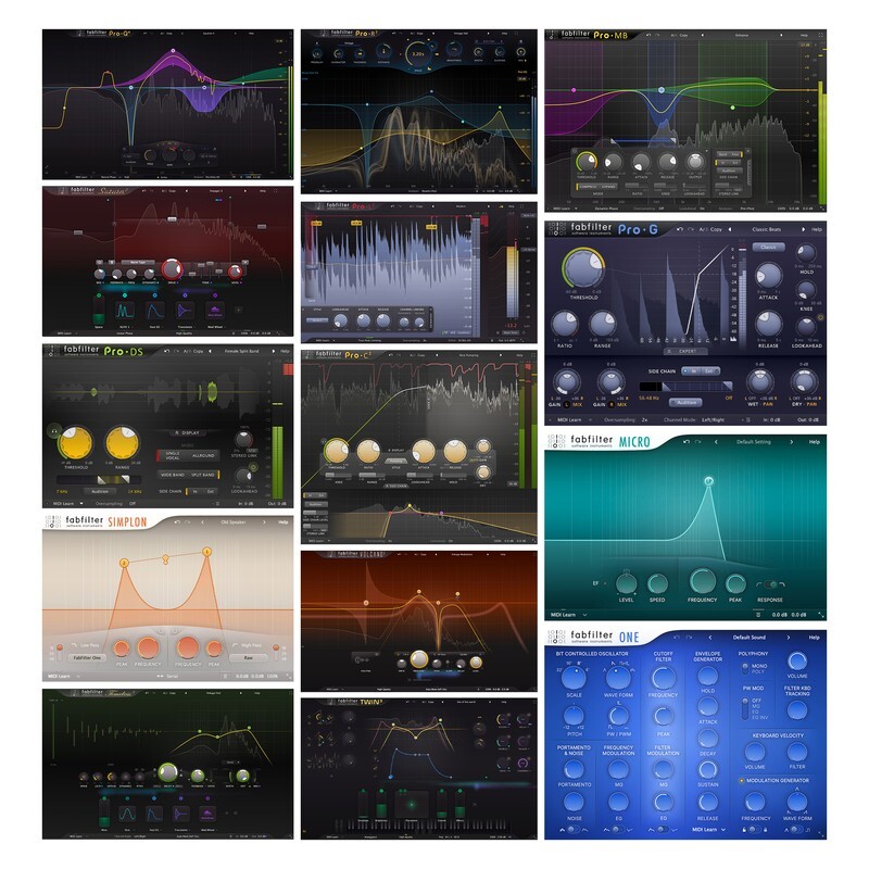 FabFilter FX Bundle｜混音母帶效果器套裝