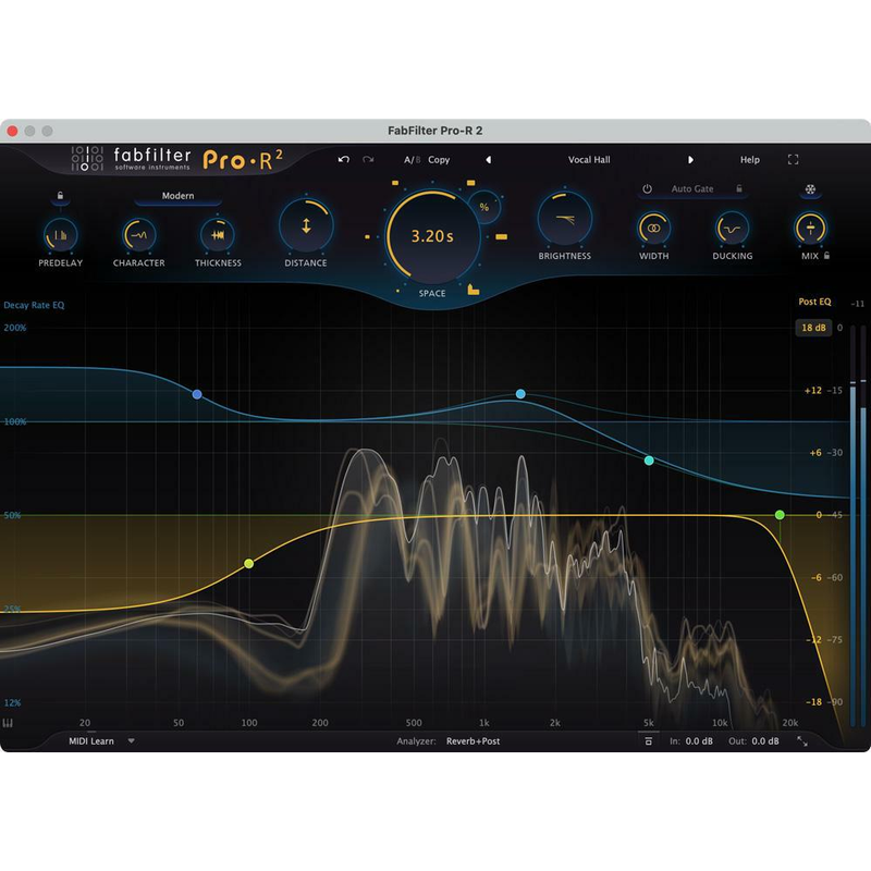 FabFilter Pro-R 2｜算法殘響效果器