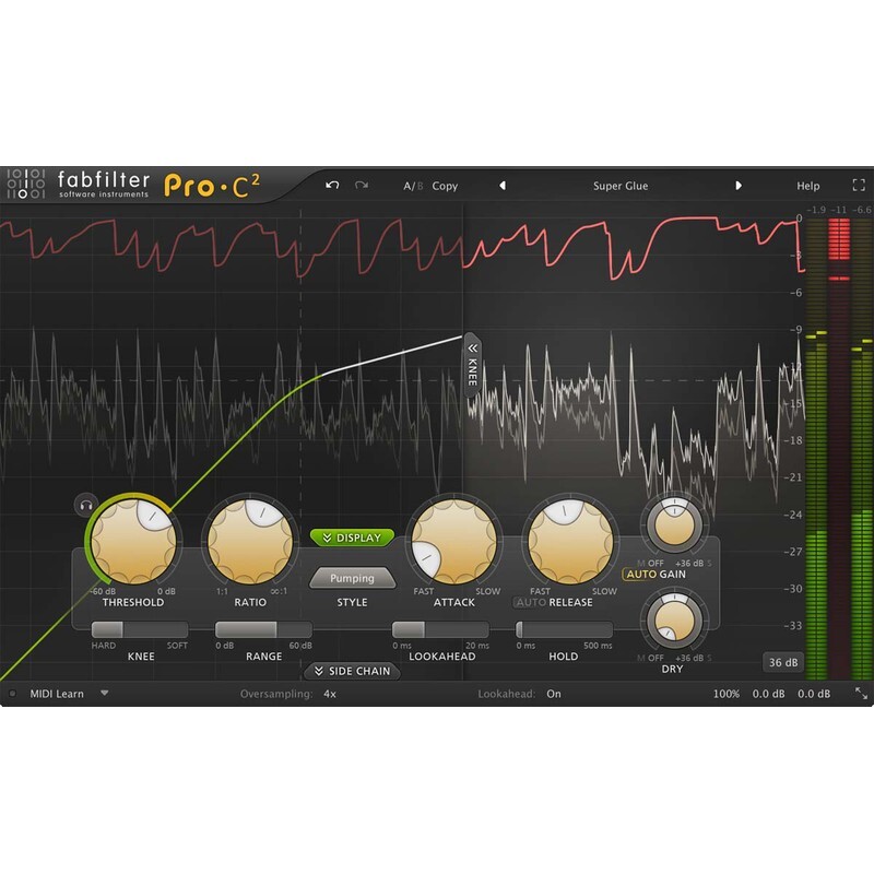 FabFilter Pro-C 2｜音訊壓縮效果器插件