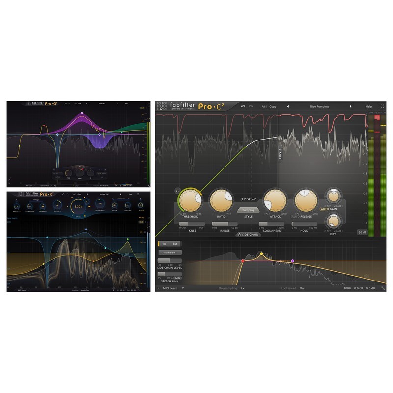FabFilter Essentials Bundle｜混音效果器插件套裝