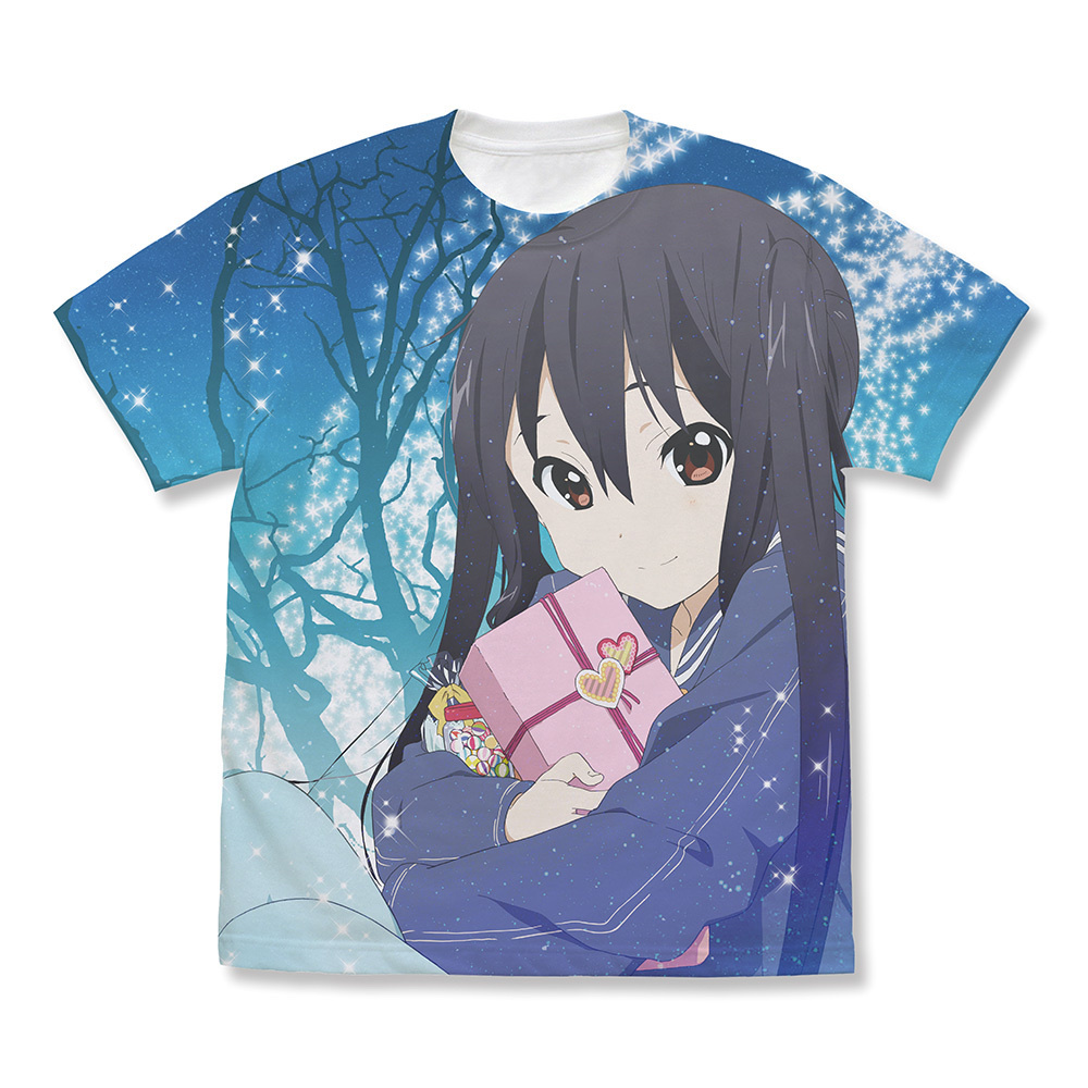 Cospa 011226 中野梓 フルグラフィックTシャツ Winter Gift Ver. [けいおん！]