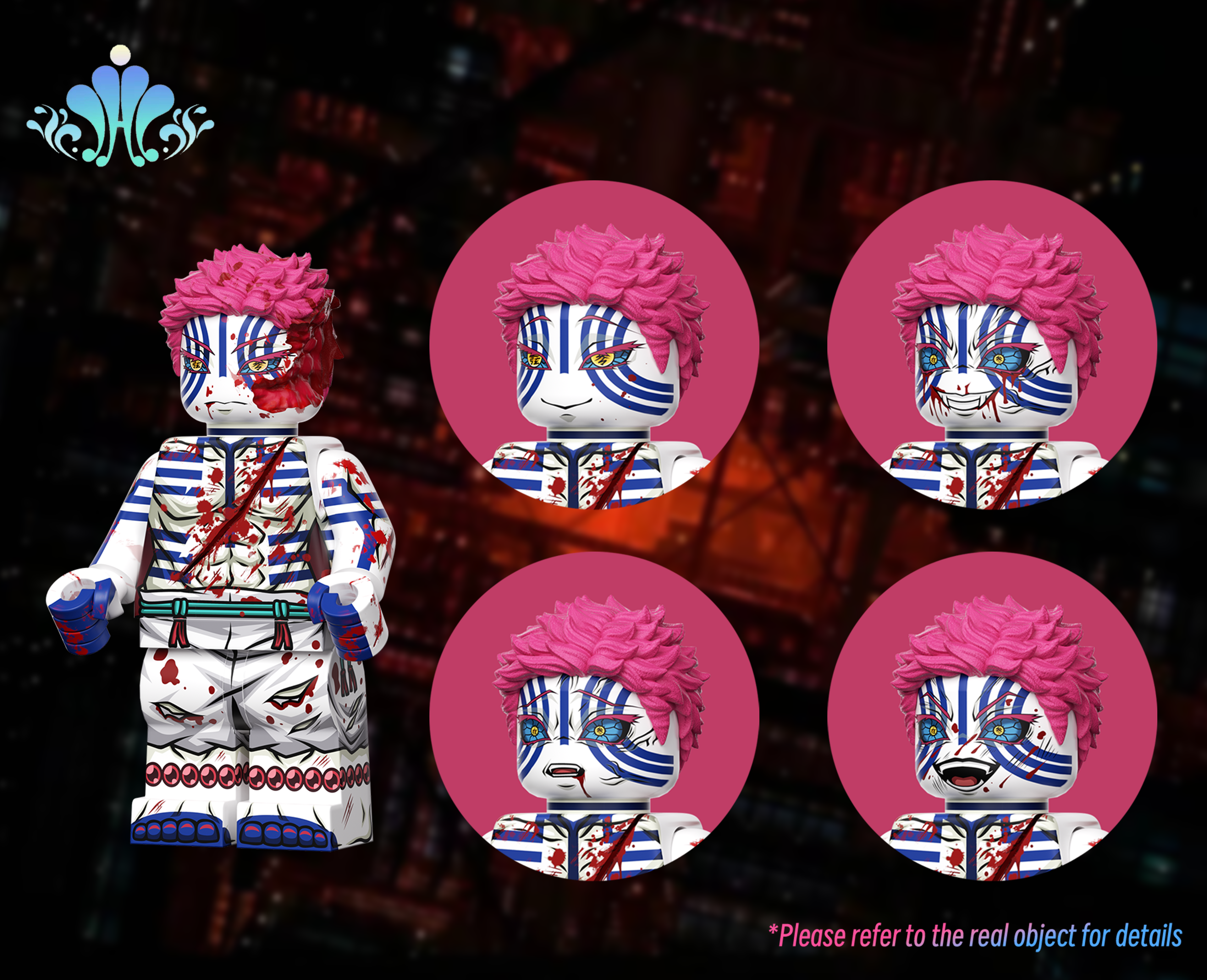 【預訂】【JHL Brick】上弦三猗窩座